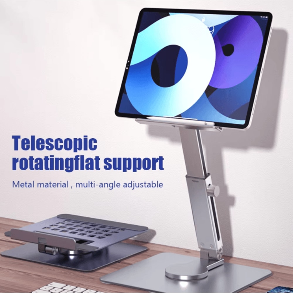 Alloy Sliding Retractable Folding Tablet And Laptop Stand Holder Portable Support Bracket For MacBo 0