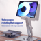 Alloy Sliding Retractable Folding Tablet And Laptop Stand Holder Portable Support Bracket For MacBo 0