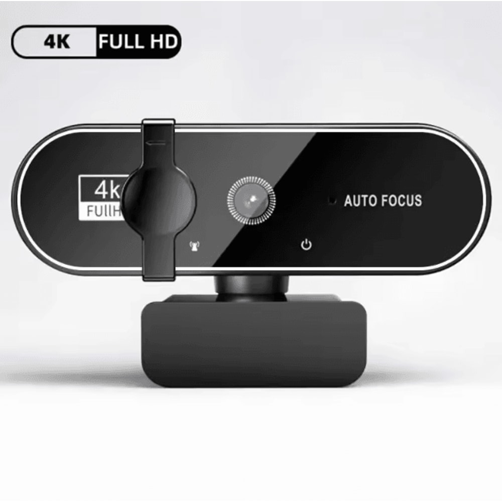 4K Webcam With Autofocus And BuiltIn Microphone For PC Computer Laptop 8
