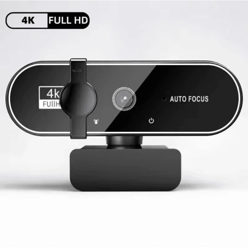 4K Webcam With Autofocus And BuiltIn Microphone For PC Computer Laptop 8