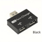 USB Adapter Extender Mini Splitter Box 1 To 2 Ports High Speed Female USB 20 6