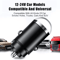 100W Fast Charging USB Car Charger Type C Adapter For IPhone Xiaomi Samsung 5