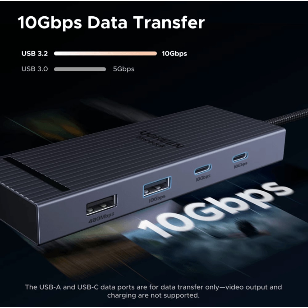 UGREEN 8 In 1 USB C Hub With 4K HDMI And High Speed Ports With SD TF Card Reader 2