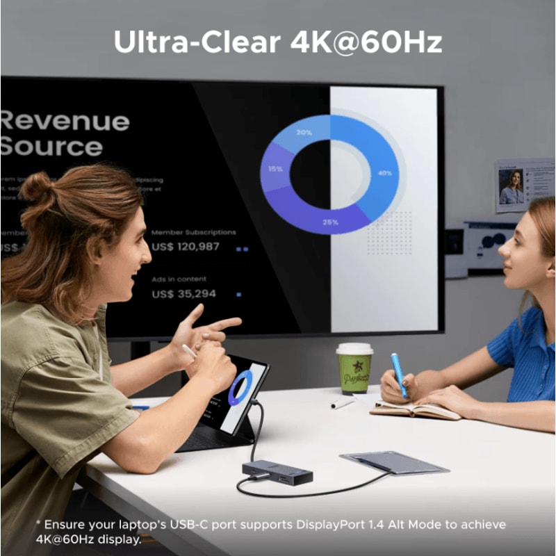 UGREEN 8 In 1 USB C Hub With 4K HDMI And High Speed Ports With SD TF Card Reader 3