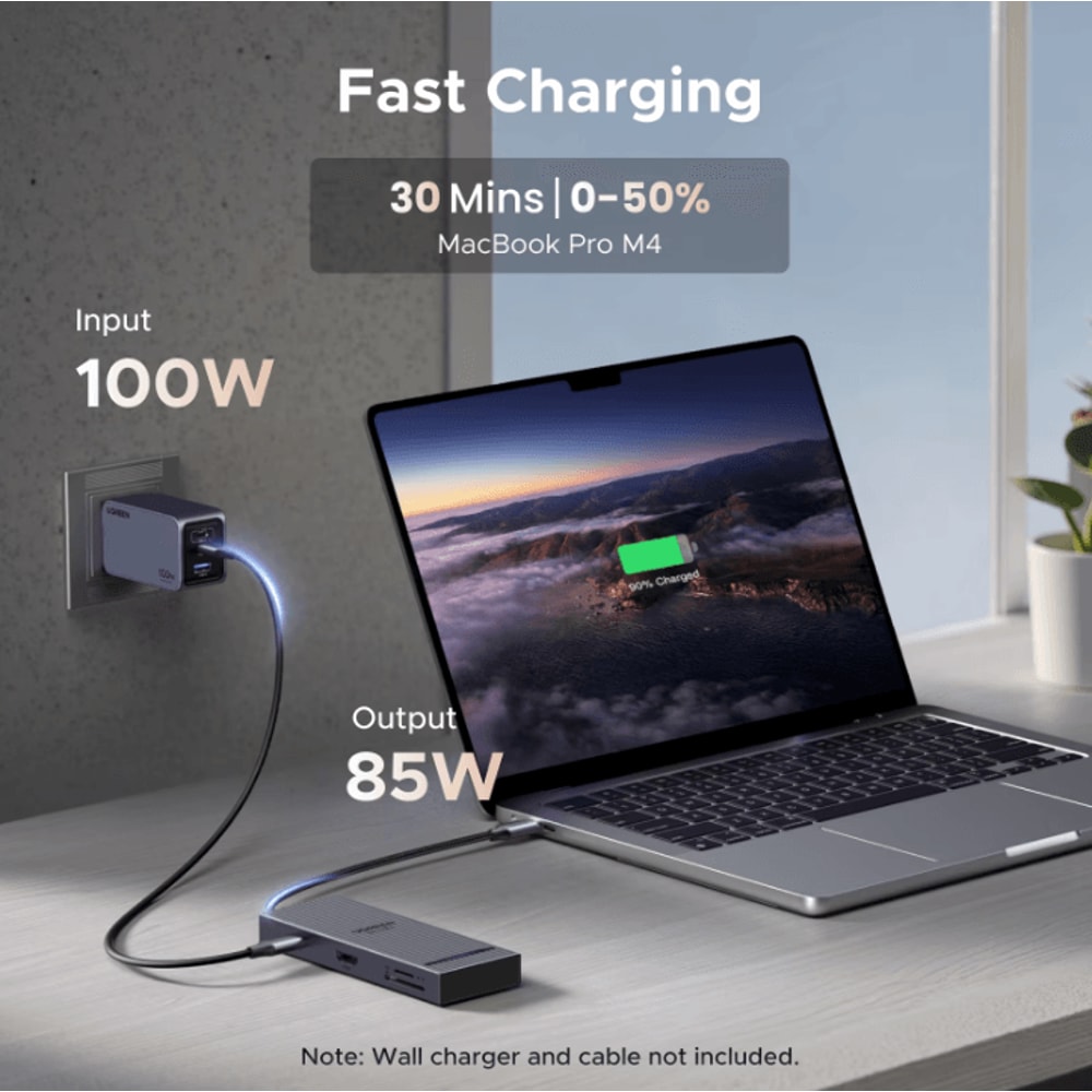 UGREEN 8 In 1 USB C Hub With 4K HDMI And High Speed Ports With SD TF Card Reader 4