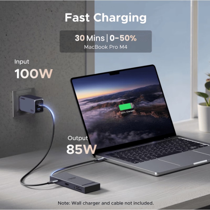 UGREEN 8 In 1 USB C Hub With 4K HDMI And High Speed Ports With SD TF Card Reader 4