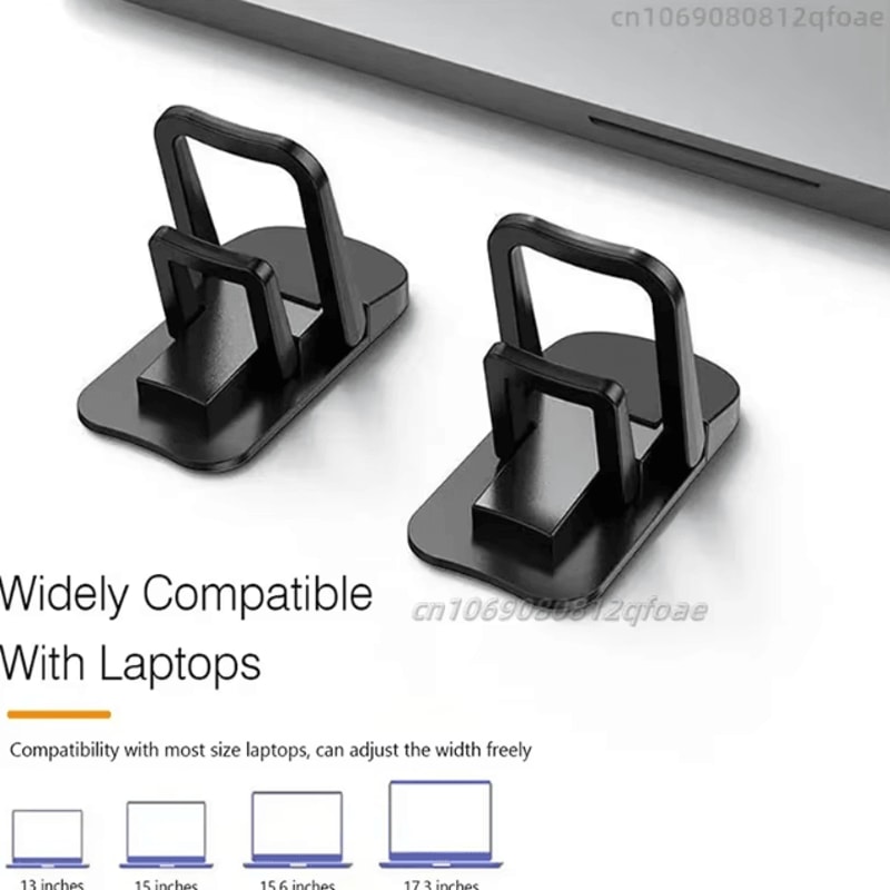 Adjustable Folding UltraThin Portable Laptop Stand For MacBook And Notebooks 3