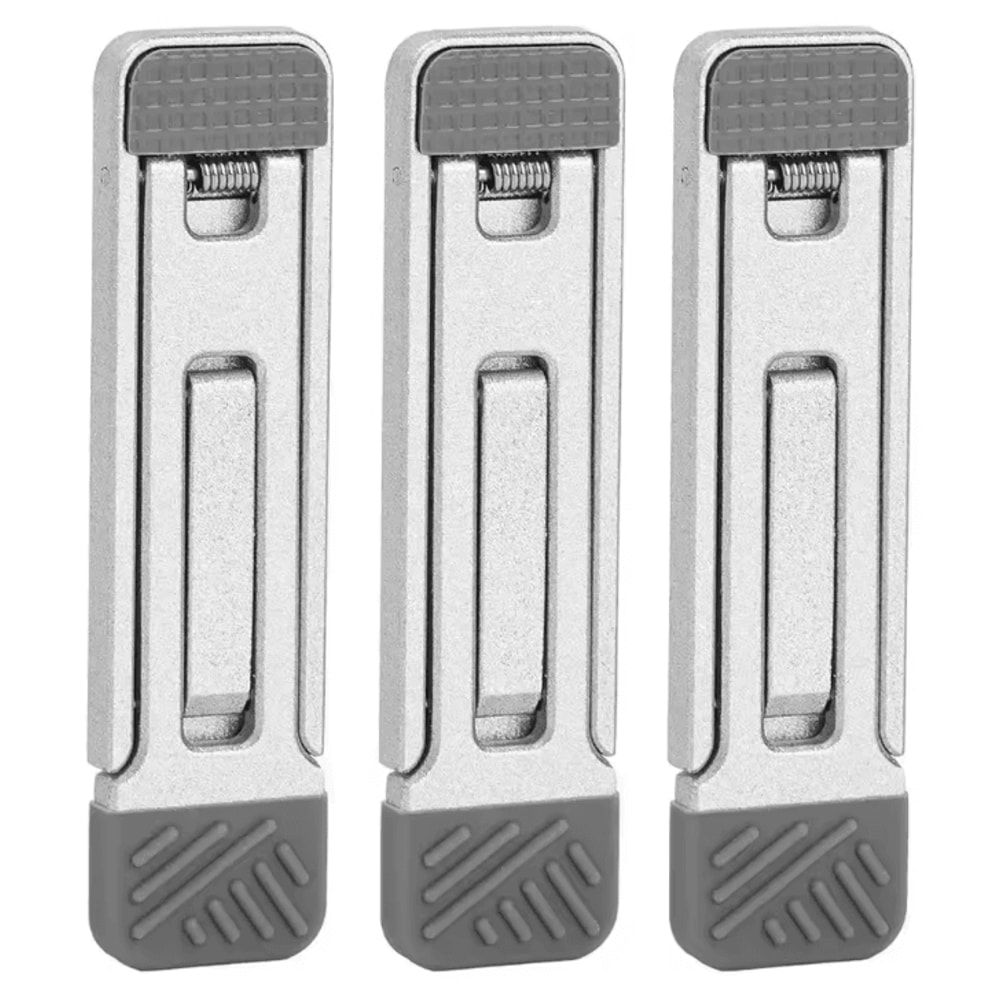 Portable Aluminum Alloy Folding Laptop Stand With 3Level Height Adjustment 8