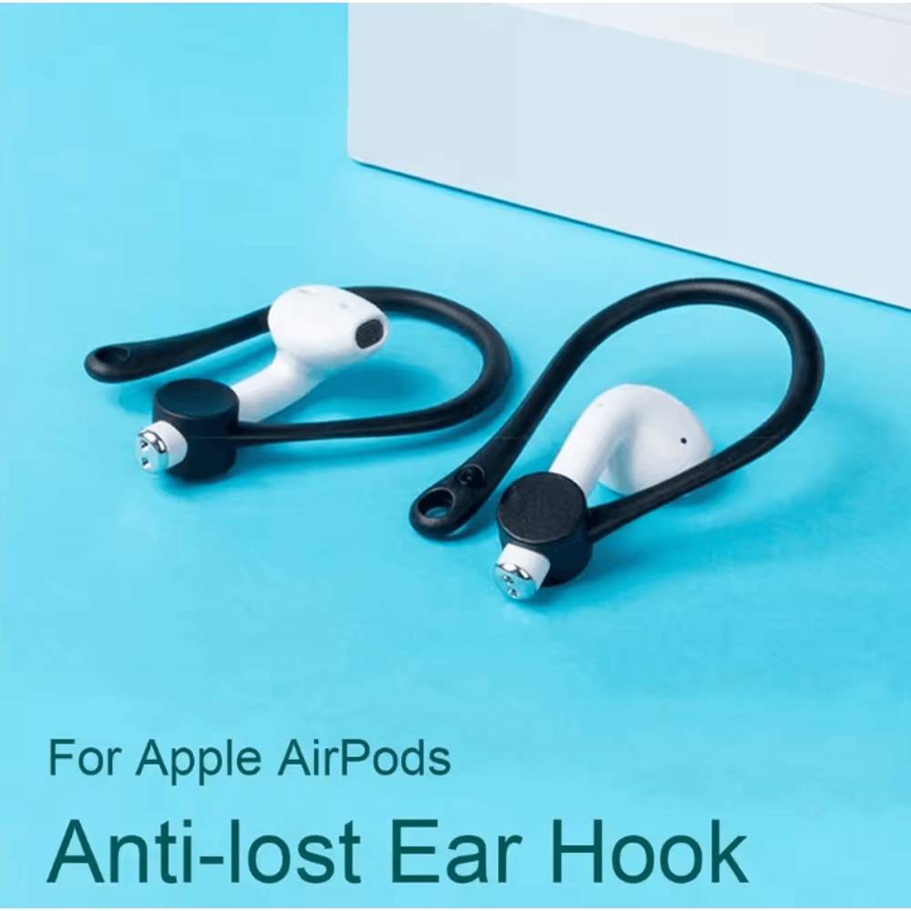 Silicone AntiLoss Ear Hooks For AirPods Secure Fit Protective Earphone Holders 0