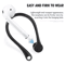 Silicone AntiLoss Ear Hooks For AirPods Secure Fit Protective Earphone Holders 2