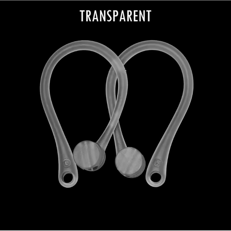 Silicone AntiLoss Ear Hooks For AirPods Secure Fit Protective Earphone Holders 10