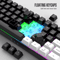 60 Wired RGB Backlit Gaming Keyboard Waterproof Portable For PC And Mac 1