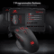 Redragon M656 Gainer Wireless Gaming Mouse 4000 DPI 24Ghz With 7 Macro Buttons And Red Backlight 1