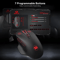 Redragon M656 Gainer Wireless Gaming Mouse 4000 DPI 24Ghz With 7 Macro Buttons And Red Backlight 1
