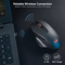Redragon M656 Gainer Wireless Gaming Mouse 4000 DPI 24Ghz With 7 Macro Buttons And Red Backlight 3