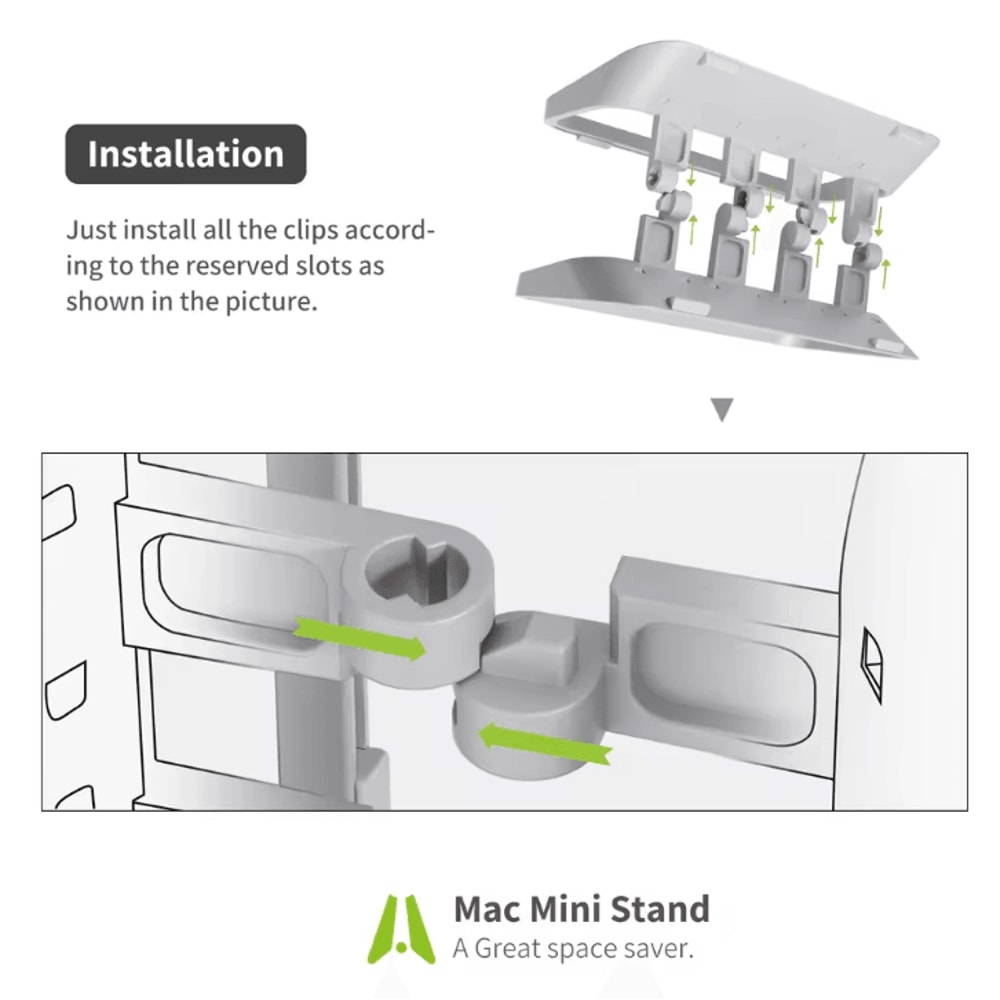 ABS Plastic Adjustable Vertical Laptop Stand For Desk Compatible With MacBook Surface IPad Mini PC 3