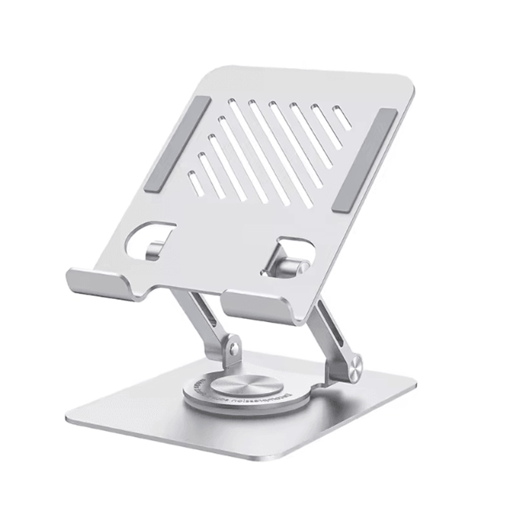 ST04 Aluminum 360 Rotating Portable Tablet Stand For Desk IPad And More 5