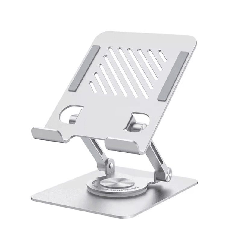 ST04 Aluminum 360 Rotating Portable Tablet Stand For Desk IPad And More 5