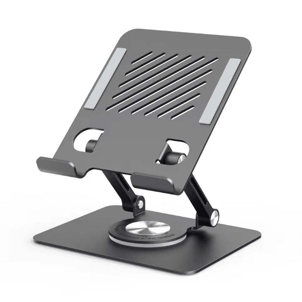 ST04 Aluminum 360 Rotating Portable Tablet Stand For Desk IPad And More 6