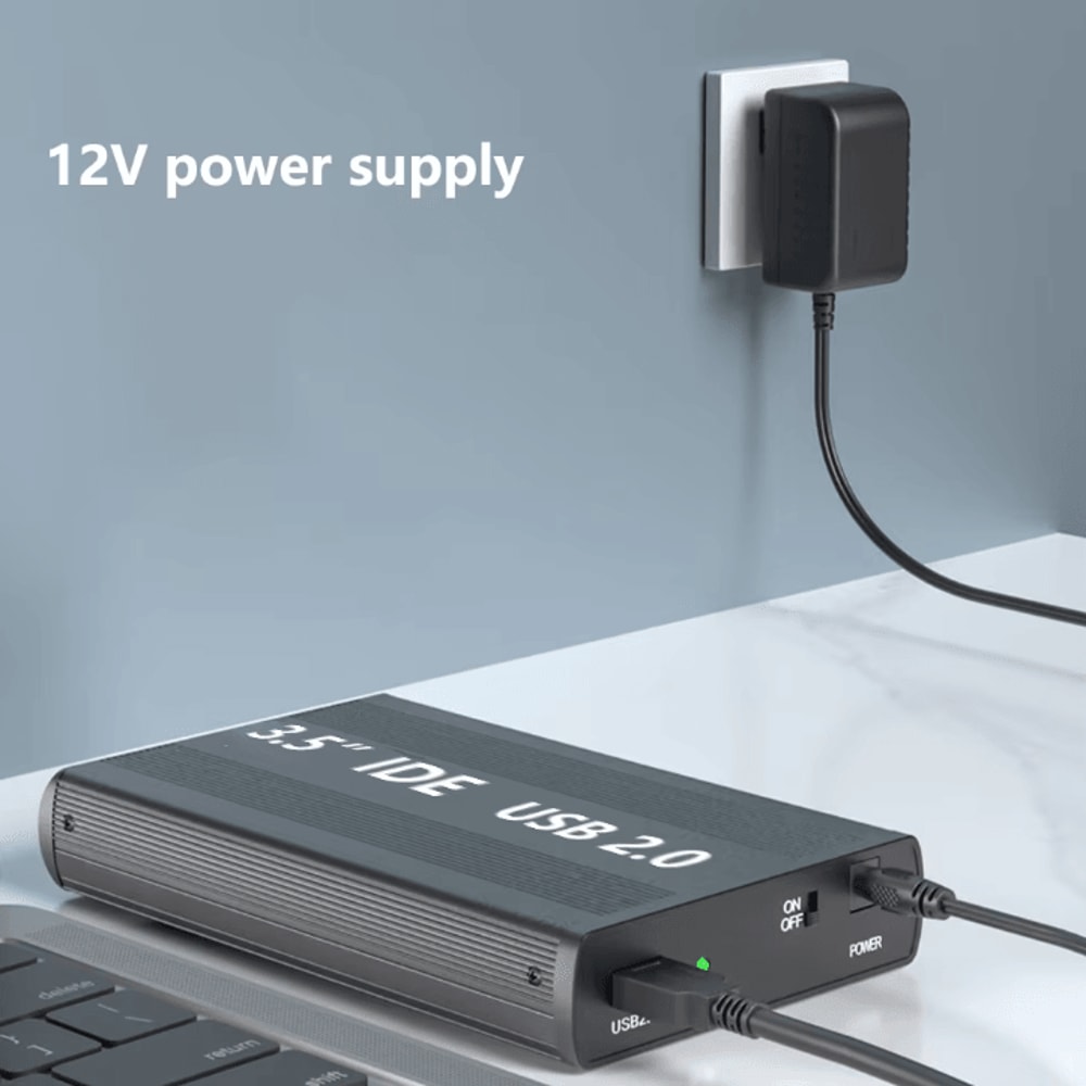 USB20 IDE To SATA Hard Drive Enclosure For 25 And 35 Inch HDD 2