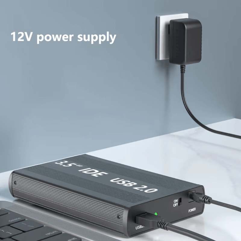 USB20 IDE To SATA Hard Drive Enclosure For 25 And 35 Inch HDD 2