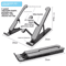 Foldable Portable Laptop Stand Adjustable Cooling Support For Laptop And Tablet 5