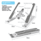 Foldable Portable Laptop Stand Adjustable Cooling Support For Laptop And Tablet 7