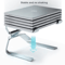Adjustable Aluminum Alloy Laptop Stand Foldable Notebook Tablet Holder For Up To 173 Inch Laptop 3