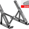 Aluminum Alloy Adjustable Portable Laptop Holder NonSlip Stand For Notebooks And Computers 7