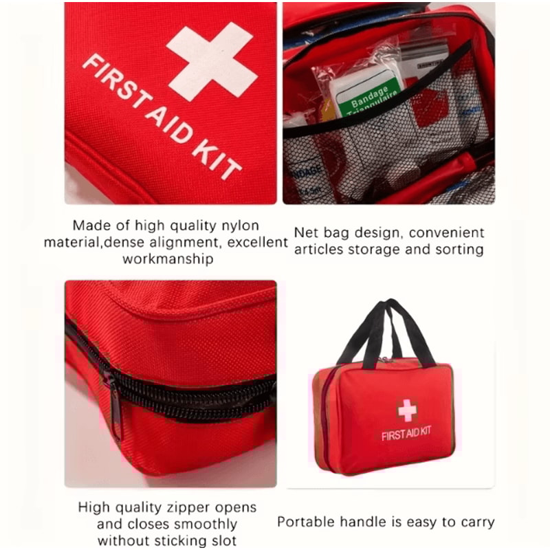 Portable Outdoor First Aid Kit Waterproof Survival Medical Kit For Camping Hiking Emergency Prepa 2