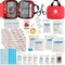 AllPurpose Emergency First Aid Kit Portable Medical Bag For Home Travel Outdoor Survival 0
