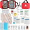 AllPurpose Emergency First Aid Kit Portable Medical Bag For Home Travel Outdoor Survival 0