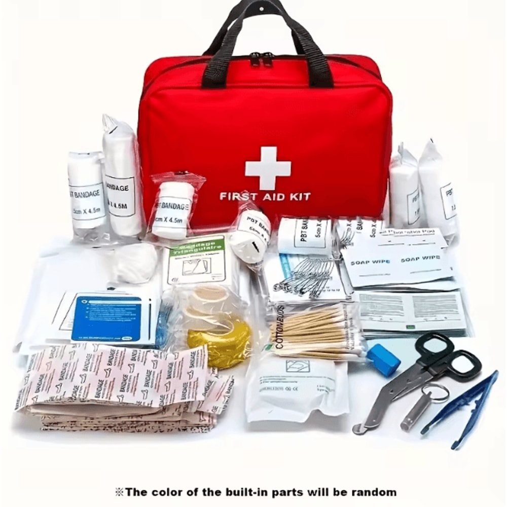 Premium Compact First Aid Kit Trauma Medical Kit For Home Car Travel Outdoor Emergencies 5