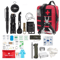 Survival First Aid Kit Full Molle Trauma Emergency IFAK Bag For Outdoor Camping Hiking Adventure 8