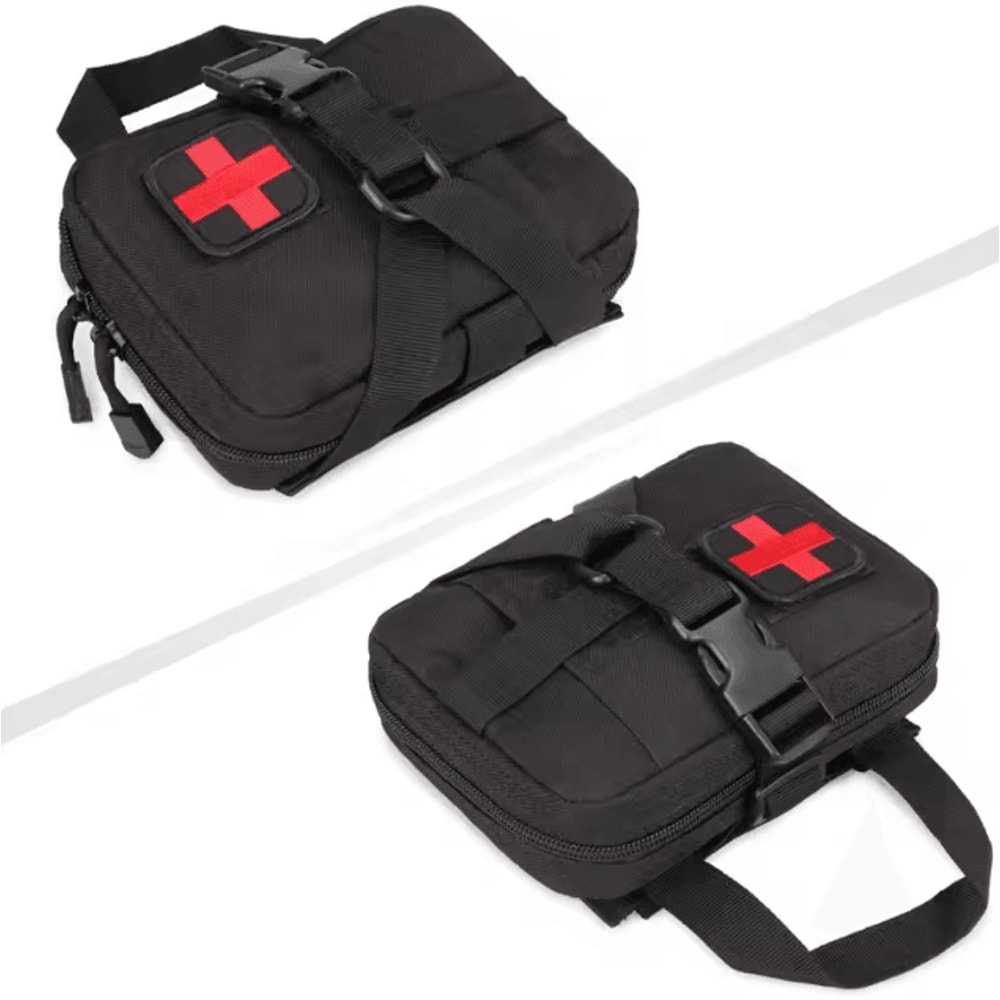 Tactical EMT IFAK Pouch RipAway Molle First Aid Kit For Travel Outdoor Survival Emergencies 2