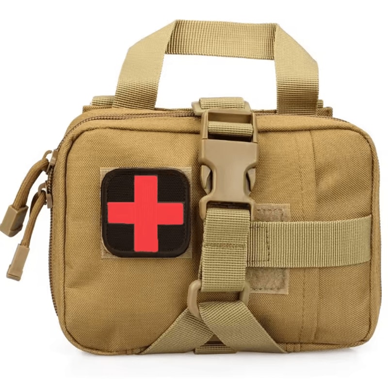 Tactical EMT IFAK Pouch RipAway Molle First Aid Kit For Travel Outdoor Survival Emergencies 4