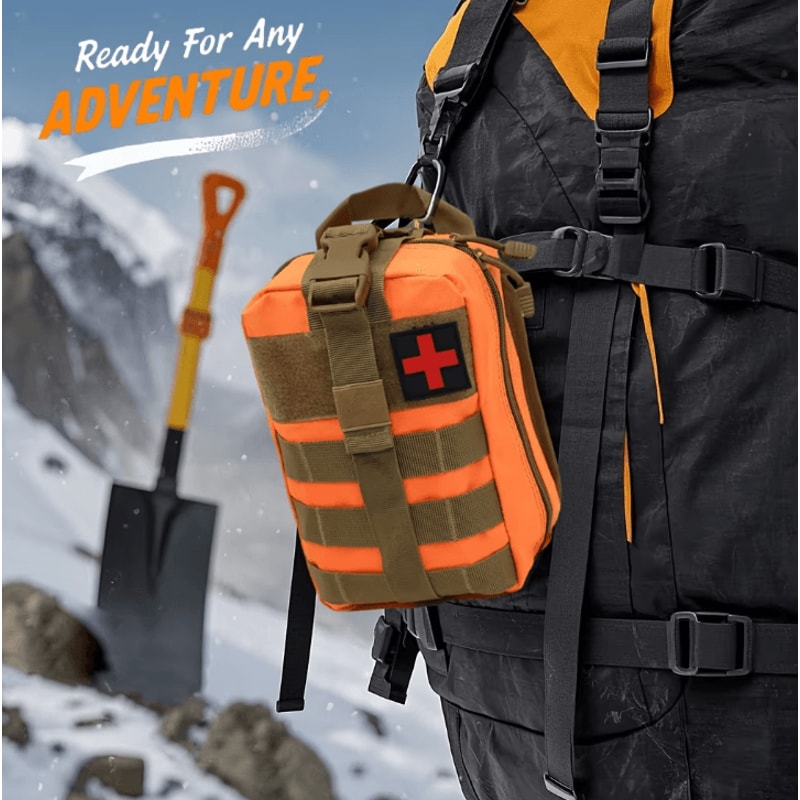 379Piece Ultimate First Aid Kit Portable Emergency Survival Bag For Home Outdoor Travel 2