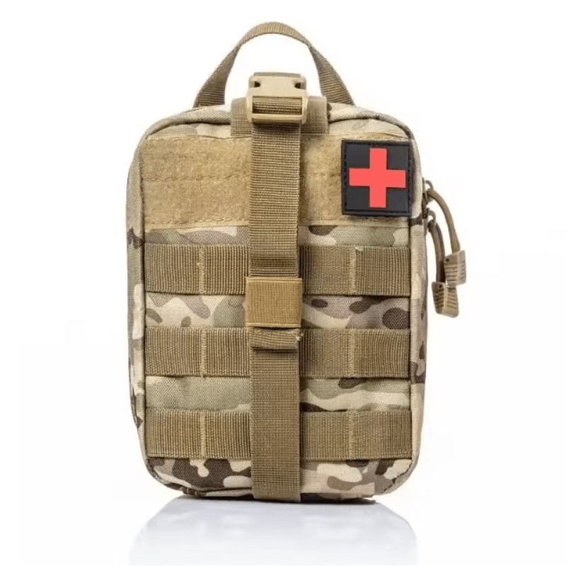 EDC Outdoor First Aid Kit Molle Medical IFAK Survival Pack For Travel Camping Hunting 7