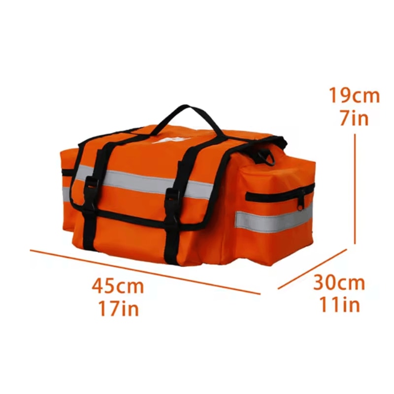 Professional Empty First Aid Kit Bag Large Medical Emergency Survival Organizer 7