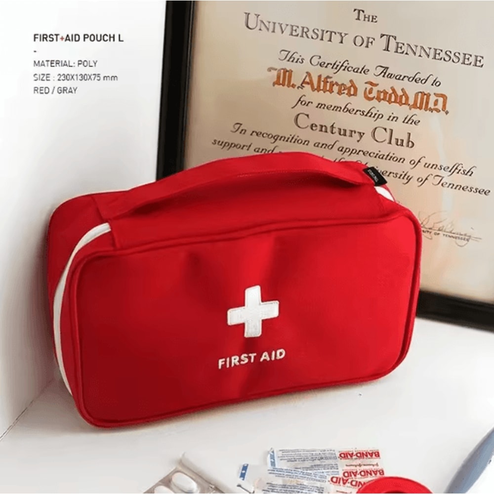 Large First Aid Kit Bag Portable Outdoor Survival Emergency Organizer For Home Car Travel 2