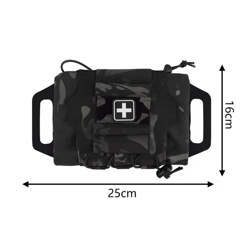 Tactical IFAK First Aid Kit MOLLE Medical Emergency Survival Pouch For Outdoor Hunting Rapid Resp 4