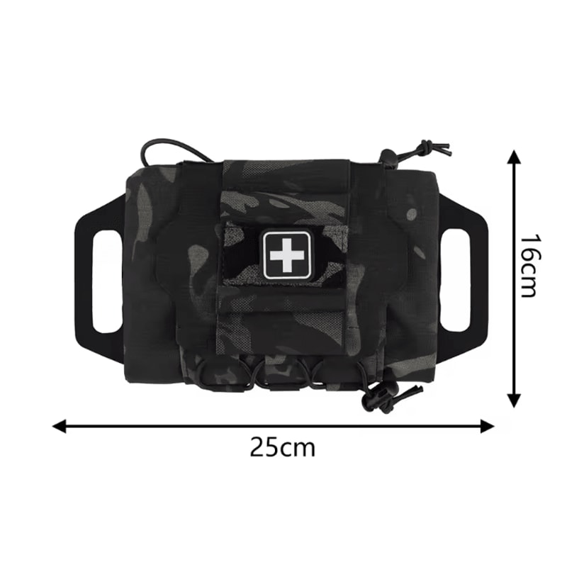 Tactical IFAK First Aid Kit MOLLE Medical Emergency Survival Pouch For Outdoor Hunting Rapid Resp 4