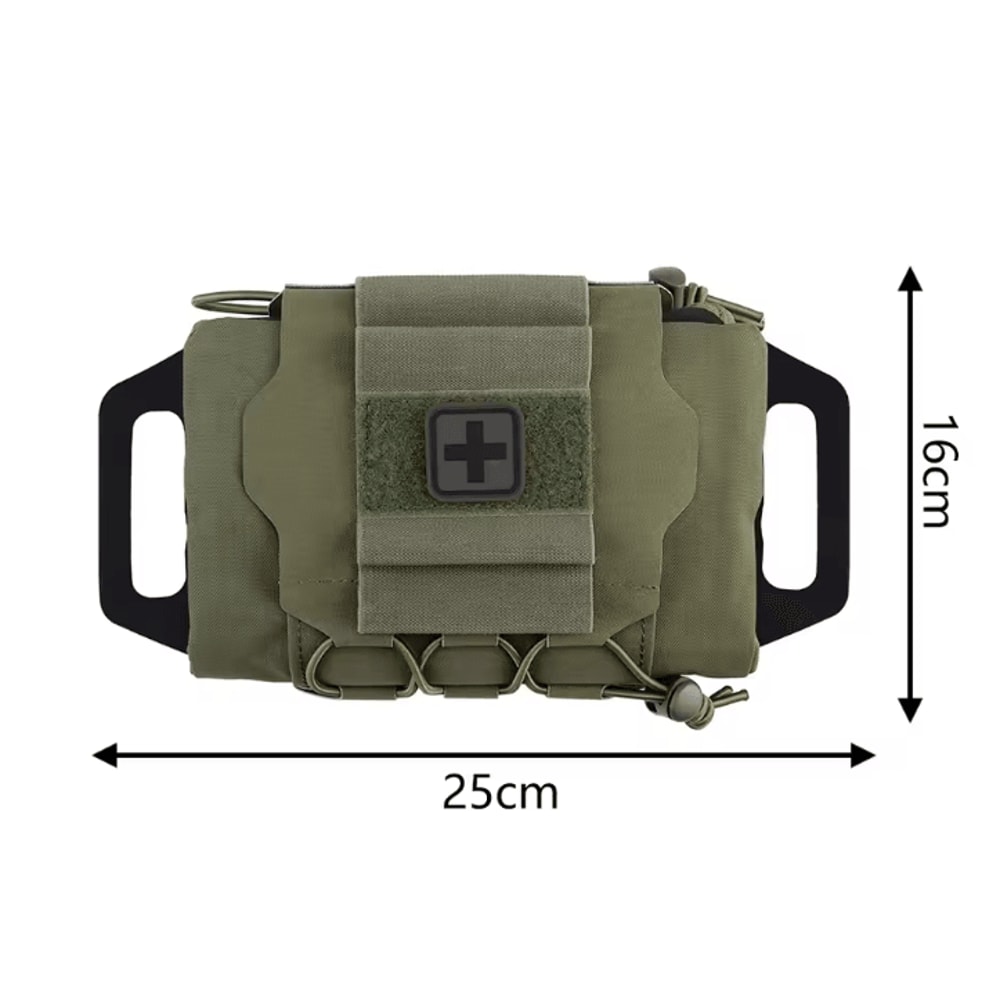 Tactical IFAK First Aid Kit MOLLE Medical Emergency Survival Pouch For Outdoor Hunting Rapid Resp 7