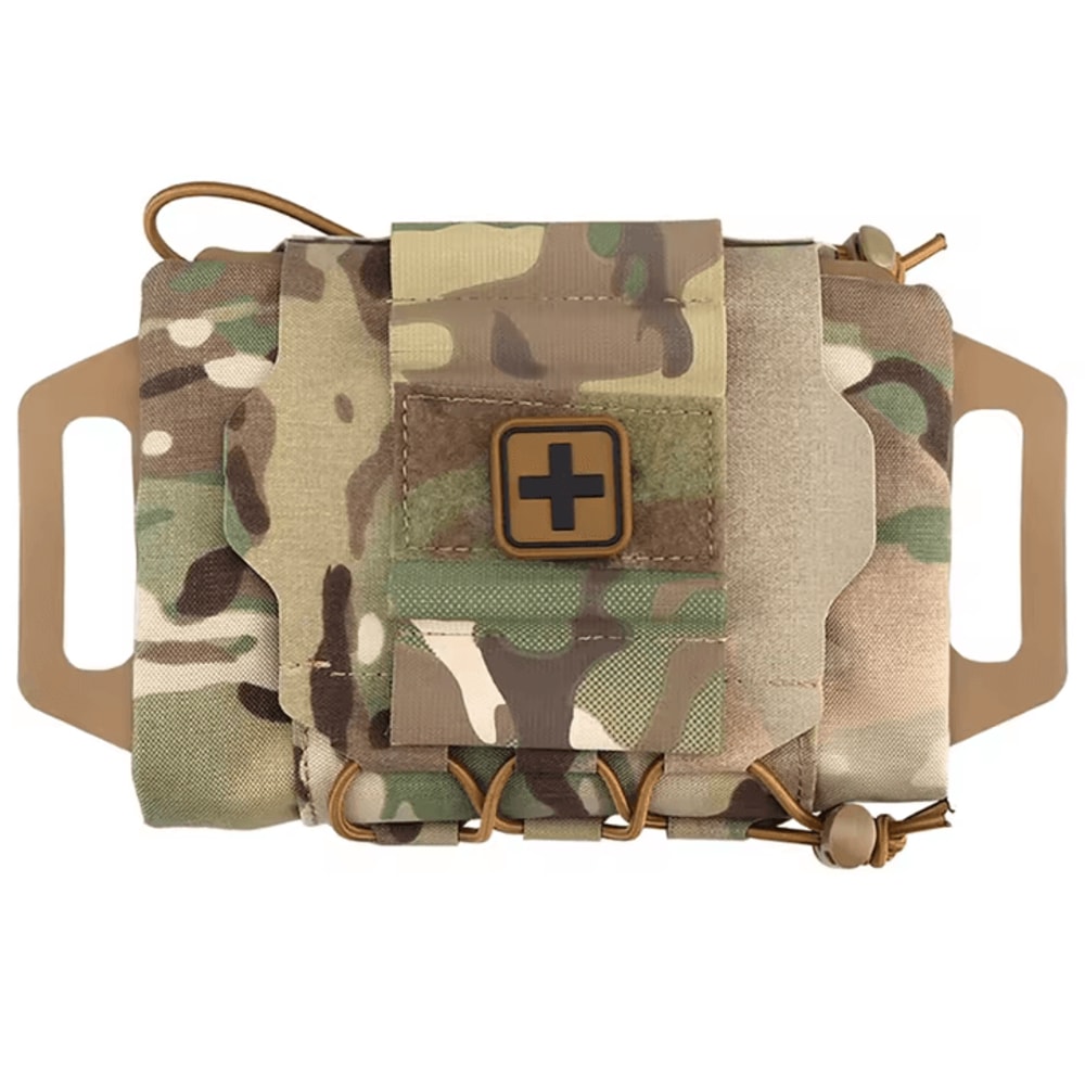 Tactical IFAK First Aid Kit MOLLE Medical Emergency Survival Pouch For Outdoor Hunting Rapid Resp 8