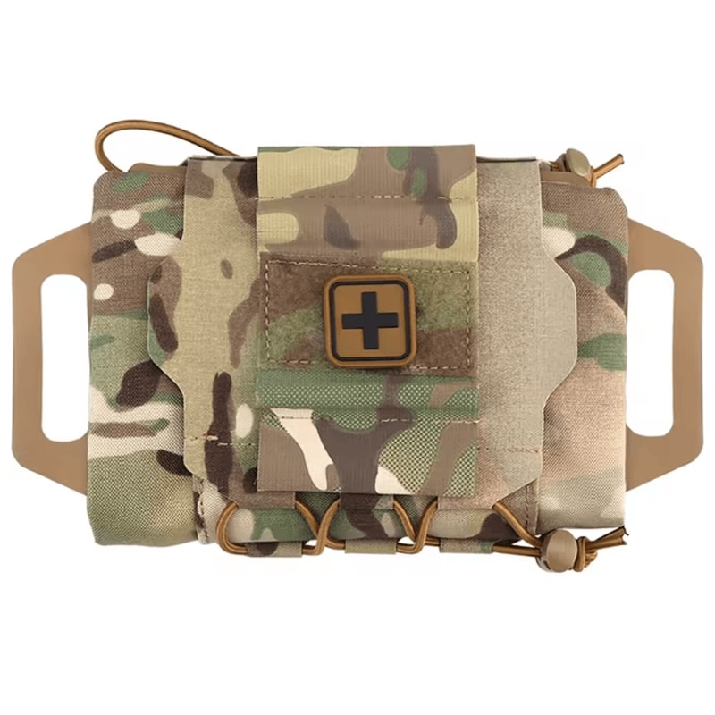 Tactical IFAK First Aid Kit MOLLE Medical Emergency Survival Pouch For Outdoor Hunting Rapid Resp 8
