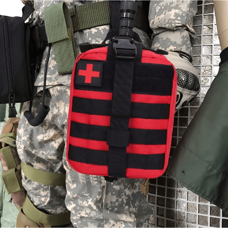 205Piece Universal First Aid Kit Compact Complete Emergency Medical Set For Home Travel Outdoor 1