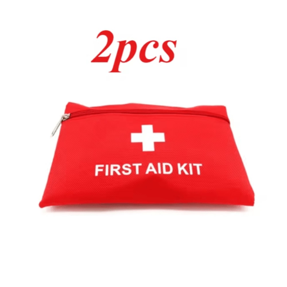 13Piece Portable First Aid Kit Essential Wound Care Emergency Set For Outdoor Travel Home 5