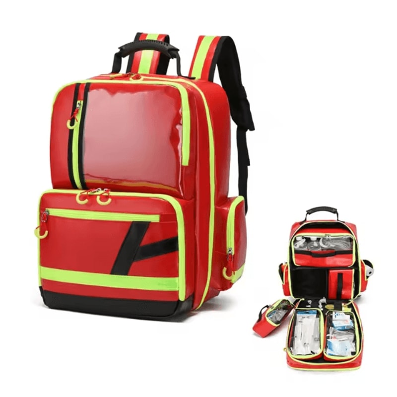 Large Capacity Emergency Rescue Backpack Complete Outdoor First Aid Survival Medical Kit 0