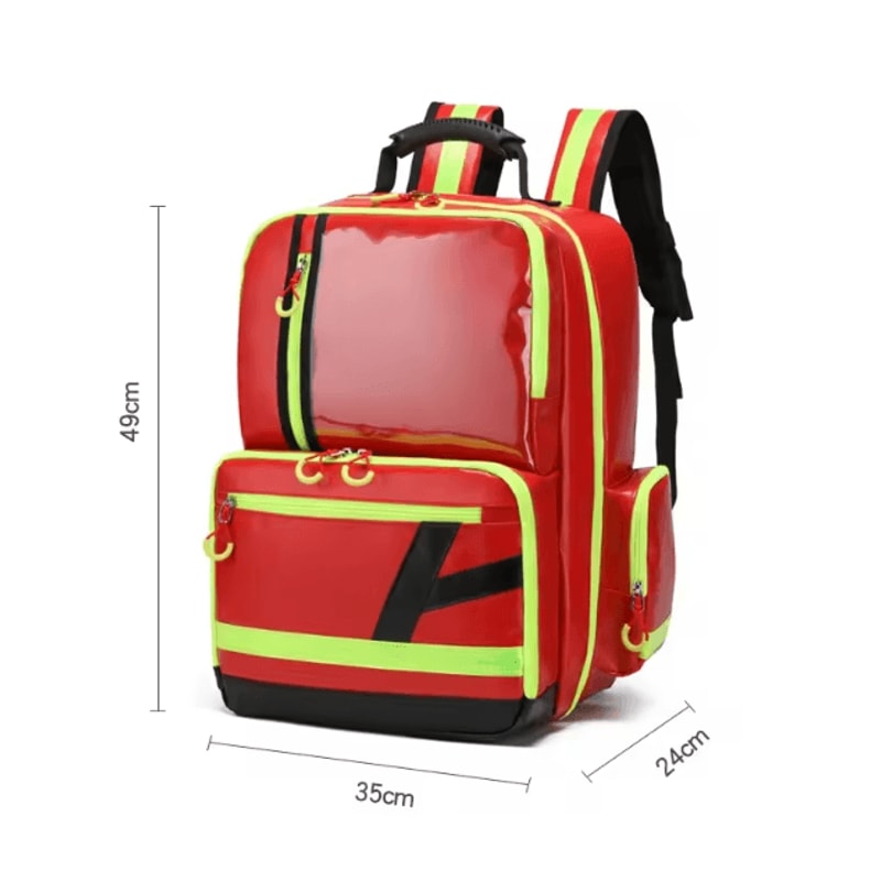 Large Capacity Emergency Rescue Backpack Complete Outdoor First Aid Survival Medical Kit 5