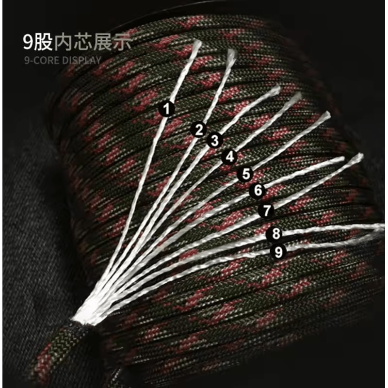 MultiPurpose Nylon Safety Gloves With Clip For Outdoor Tactical Work Camping Gear 1